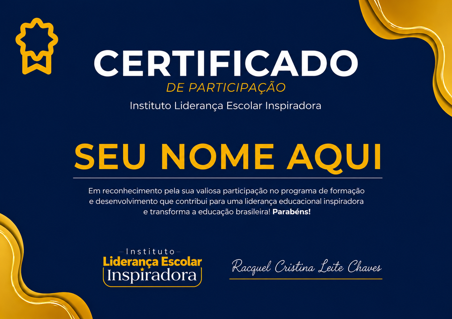 Certificado digital — Imersão Liderança Escolar Inspiradora